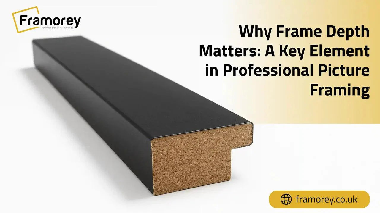 Why Frame Depth Matters: A Key Element in Professional Picture framing