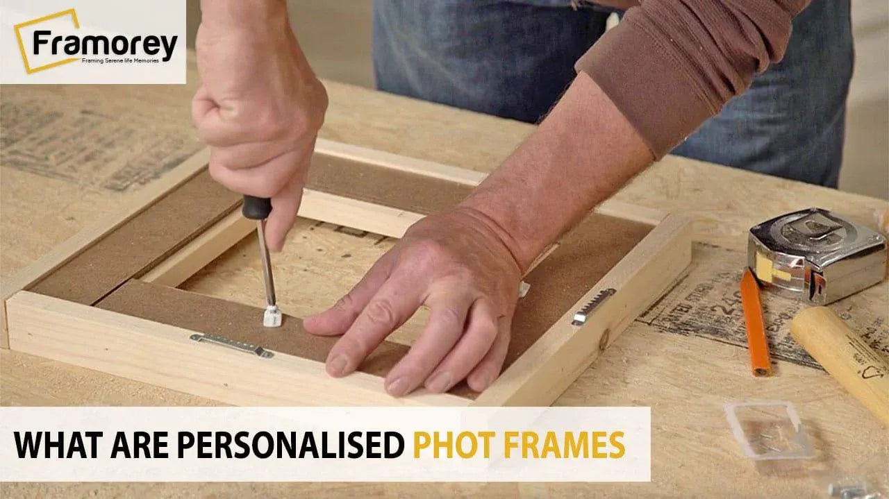 What are personalised photo Frames?